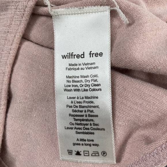 ARITZIA Wilfred Free Camille Hayett off the shoulder pastel pink bodysuit - Picture 11 of 12